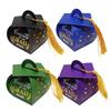 1 Set Stylish Commencement Cap Design Gift Boxes Fringed Hat Candy Box Perfect For Graduates And School Events