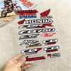 FOR MUGEN TYPE R VTEC Motorcycle Reflective Stickers Waterproof Decals for Helmet Scooter Fuel Tank Toolbox Racing