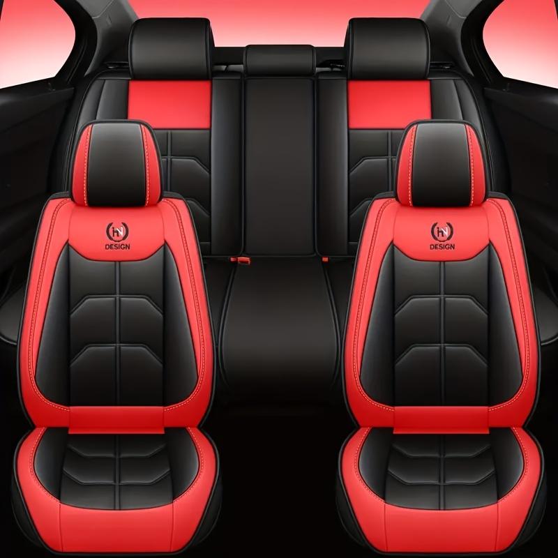 Four Seasons Univeral Car Five-seat Car Seat Cover SUV Waterproof Package PU Leather Car Seat Cover Univeral Car Seat Cover For Five-seat Models