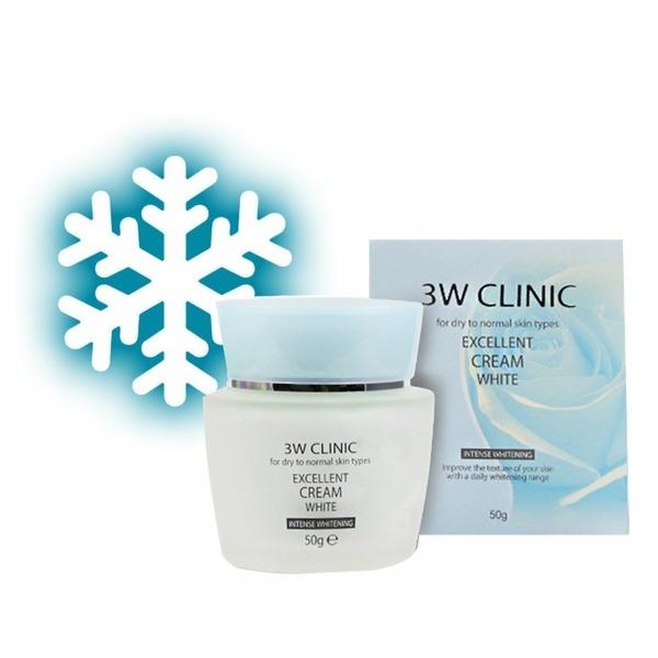 3w Clinic Excellent White Ultra-Moisturizing Cream 50g (WC8A722)