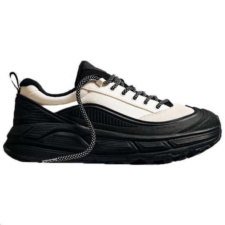 Anta Versatile Comfortable Simple Non-Slip Wear-Resistant Casual Shoes Men Sneakers Black 912418849-1