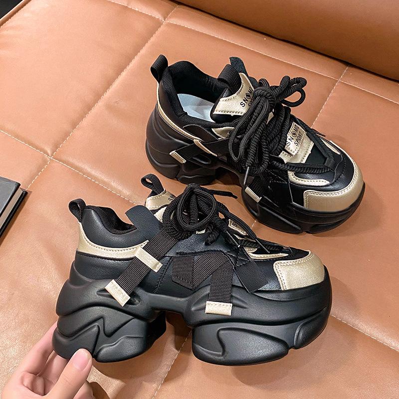 

Autumn dad shoes women s 2025 popular new popular popular small inner height increase casual lightweight sports shoes 34