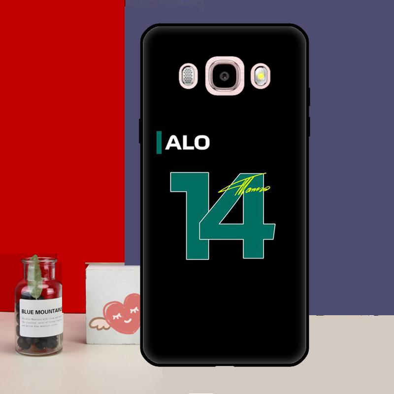 F1 Racing Fernando Alonso 14 Case For Samsung Galaxy J3 J5 J7 2017 J1 A3 A5 2016 J4 J6 Plus A6 A8 A7 A9 J8 2018 Cover