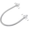 Door Loop Wire Armor Door Cord Zinc Alloy 1Pc 40Cm Long Door Loop With Triangle Ends For Exposed Mortise Mounting Wire Cable
