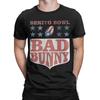 Mens Womens  Benito Bowl  Puerto Rican Bad Bunny Halftime Show 2026 T Shirt Pure Cotton Graphic T-Shirt  Clothing Outfits
