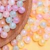 Około1180/680szt. Modna bransoletka makaroniki DIY materiały do rękodzieła serce/lampion luźne koraliki na naszyjnik akrylowa biżuteria do robienia
