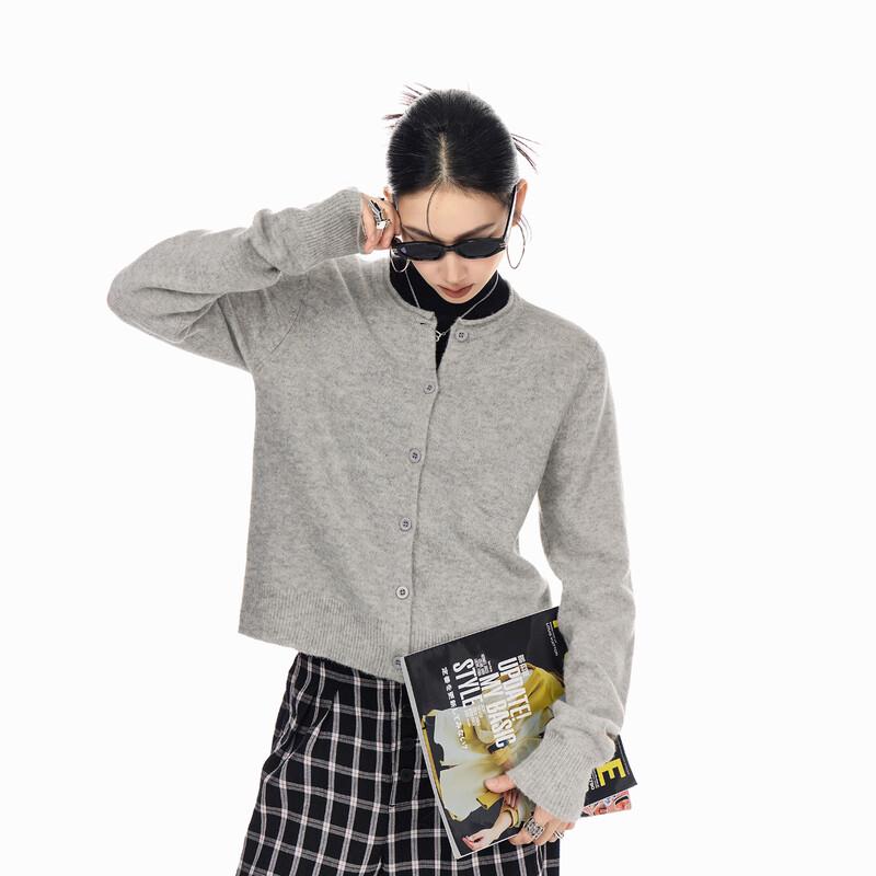 

ICH MODE Women s Retro Slim Fit Knit Cardigan S