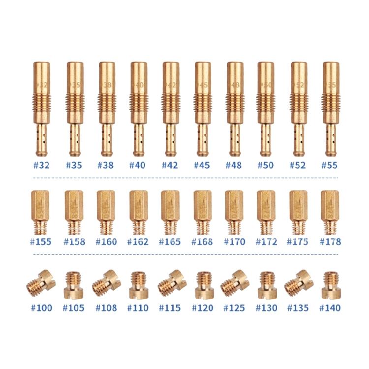 CVK Motorcycles Carburetor Main Jets Injector Nozzle Pilot Idle Jets