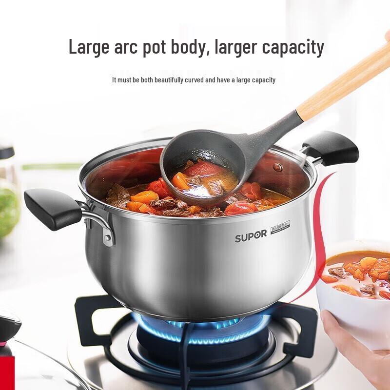 

Supor 304 Stainless Steel 3-Layer Steamer Pot