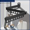 No-Drill Foldable Indoor Clothes Drying Rack for Home or Balcony