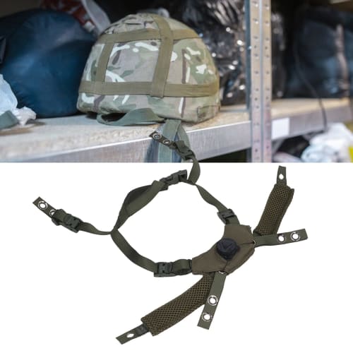 Helmet Chin Strap, Adjustable Tactical Helmet Suspension System Chin Strap, Airsoft Helmet Retention System Chin Strap Accessory for Fast MICH for Wen