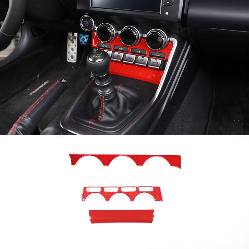 For 2025-2025 Toyota GR86/ Subaru BRZ ABS Cover Trim Set Decoration Car Interior Center Console Gear shift panel
