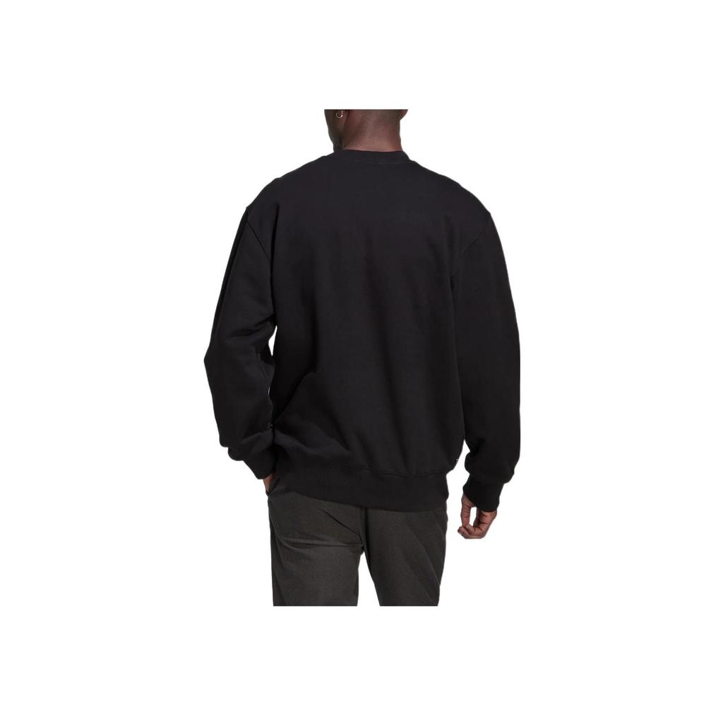 adidas Originals Adicolor Contempo Crew French Terry Sweatshirt Black HK2938