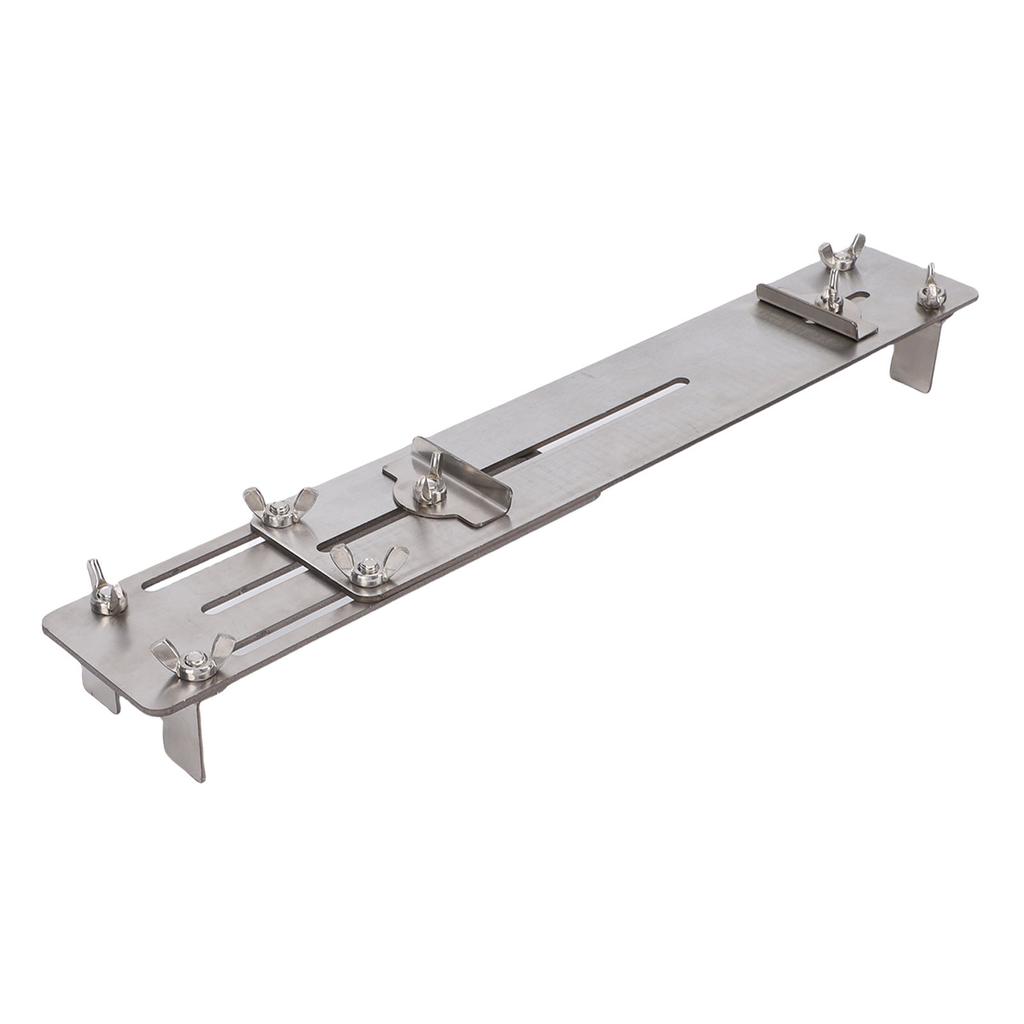 Sink Whetstone Holder 304 Stainless Steel Adjustable Sharpening Stone Base with Wing Nut for 32.5 43cm Sinks 7 23.5cm