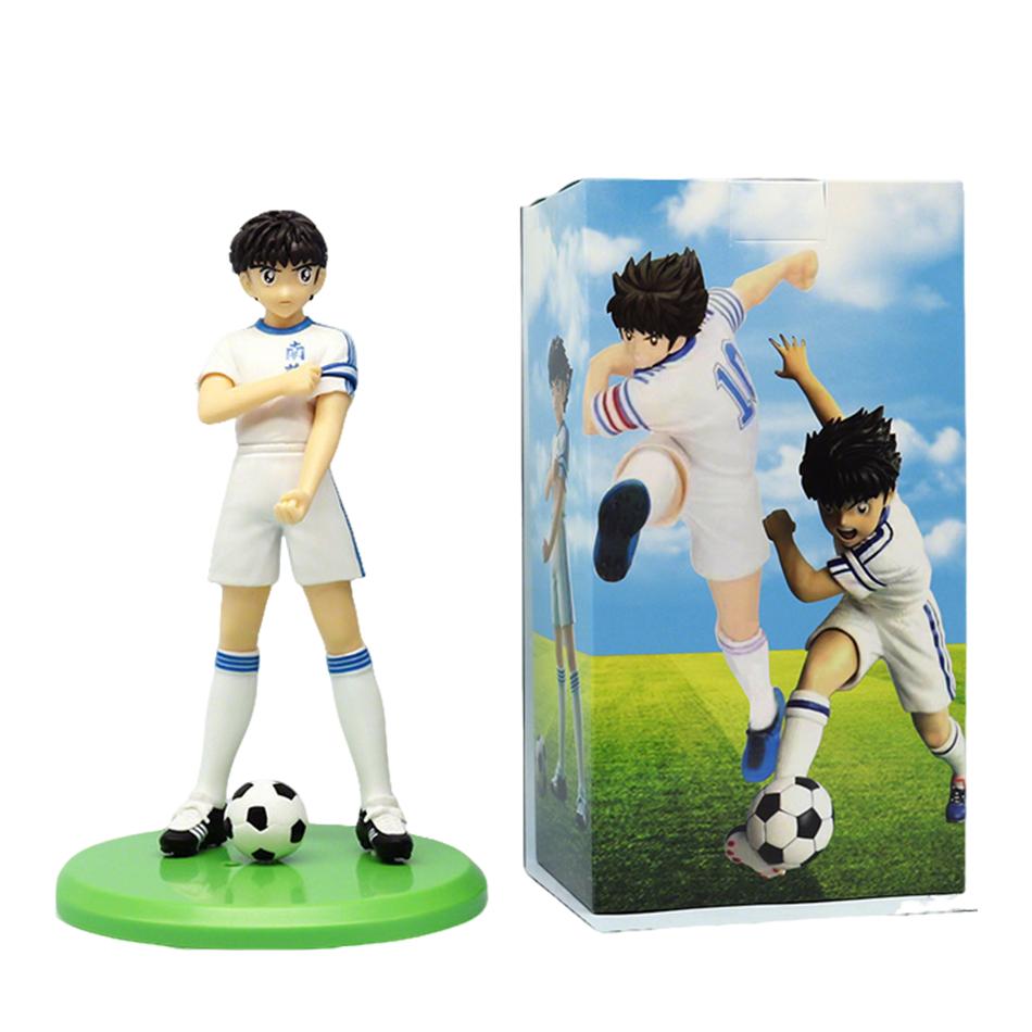 18cm Captain Tsubasa Anime Model Ozora Tsubasa Action Figures Hyuuga Kojirou/Wakabayashi Genzou Figurine Collection Figure Gifts Premium Quality