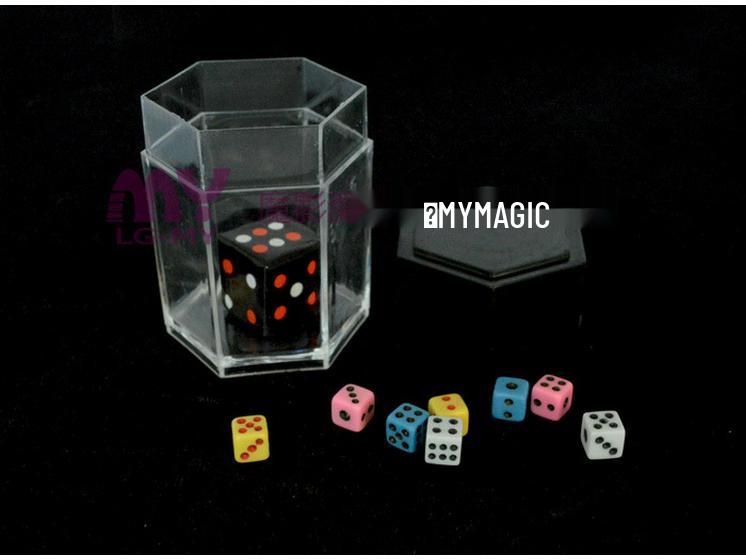Magic Black & White Mini Exploding Dice - Novelty Children's Toy