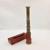 Brass Dollond London Telescope 1920 Spyglass with Leather Case, Nautical Decor Collectible Gift 40.64 Cm