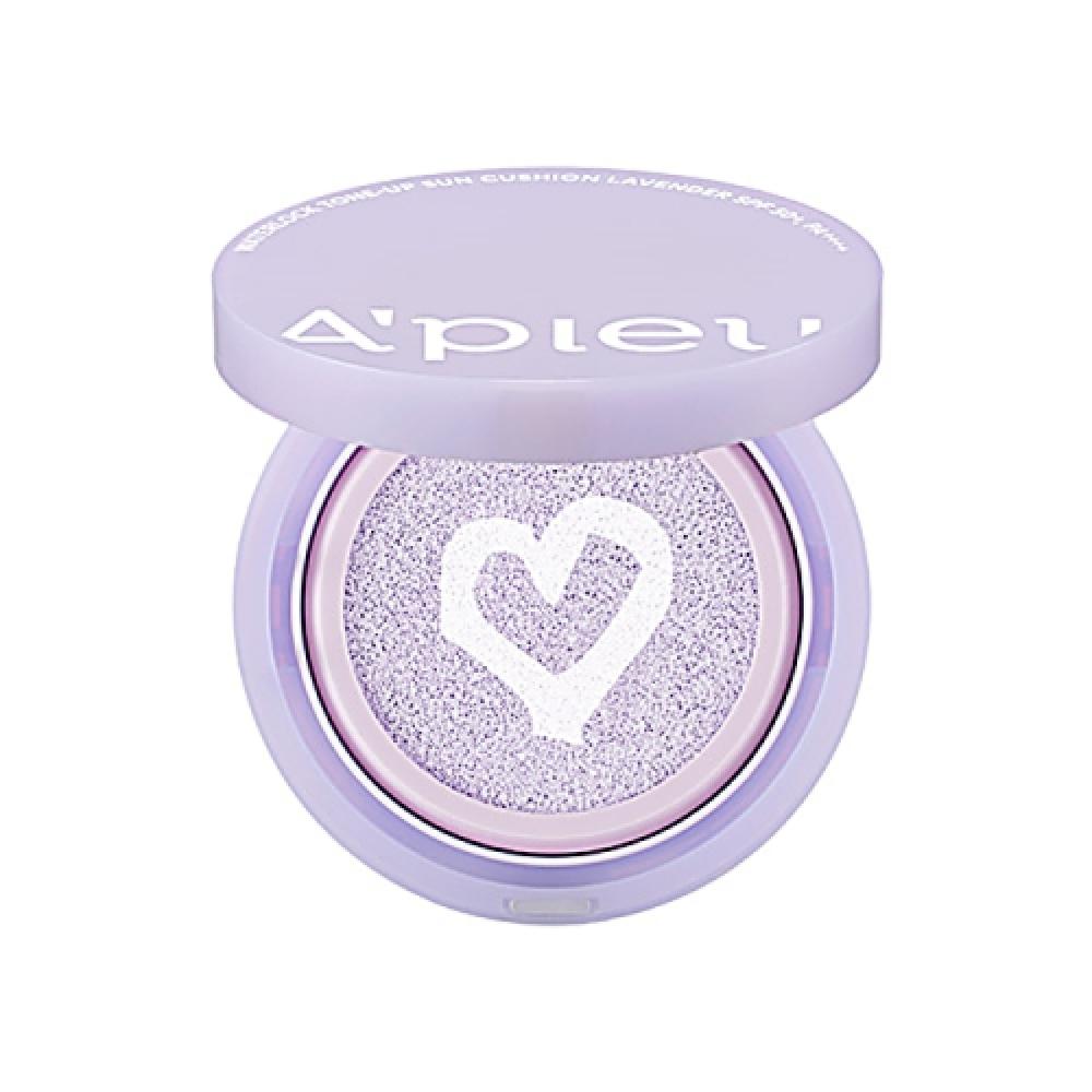 Apieu Water Lock Tone Up Sun Cushion Lavender FREE