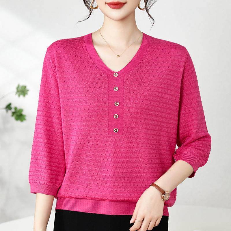 Qinghe Cashmere Women's 30% Cashmere Sweater - Soft & Warm Wool Blend Pullover