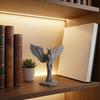 Demon Angel Statue, 3D Printed Wings Matte Texture, Fall-Resistant Ornament for Desk Study Entrance Hall Decoration