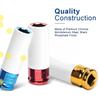 17mm 19mm 21mm Hex Sockets Colorful Sleeve Tire Protection Sleeve Wall-Deep Impact Nut Socket Alloy Wheel Pneumatic Wrench Tire