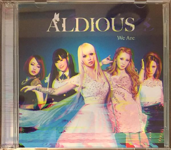 

CD ALDIOUS - We Are ALDI017 VAA 2017 Japan Rock Used