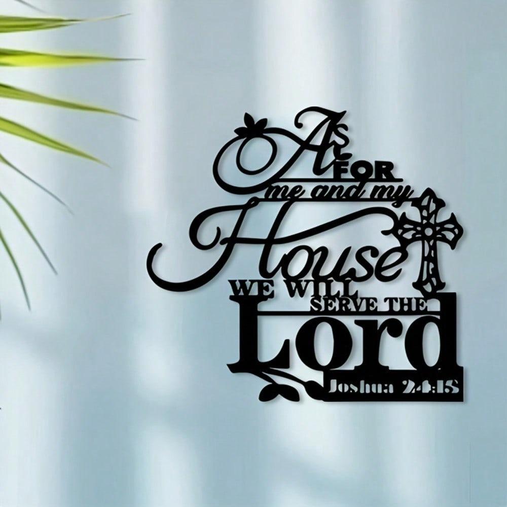 Joshua 1 9 Metal Wall Art Christian Scripture Home Decor Gift