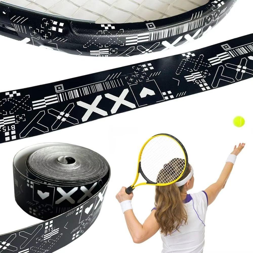 Reduce Impact Tennis Protective Tape Scratch Prevent Racket Head Sticker  Outdoor Sports