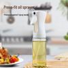 220ml Glass Oil Spray Bottle: Press-Type Atomizing for Controlled, Non-Stick Cooking