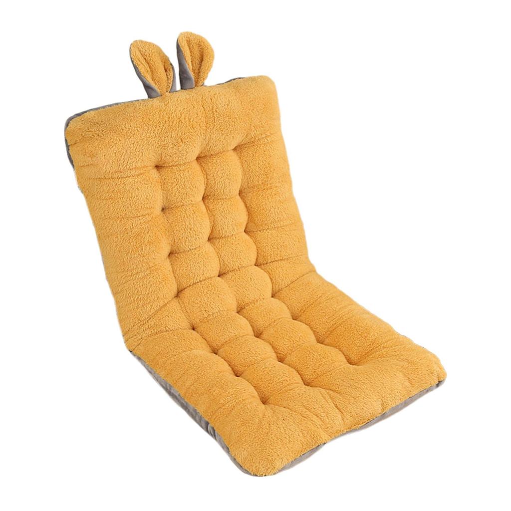 Office Chair Cushion with Fixing Band Cute Soft Chair Seat Pad Back Cushion with Ties for Dorm Bedroom Living Room Apartment Car