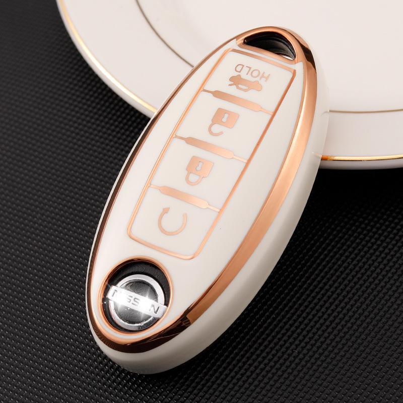 Nissan Key Shell sprādze priekš Sylphy, Teana, Qashqai, X-Trail, Kicks, Tiida, Bluebird