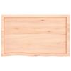 VidaXL Étagère murale 100x60x6 cm bois de chêne massif non traité 363571