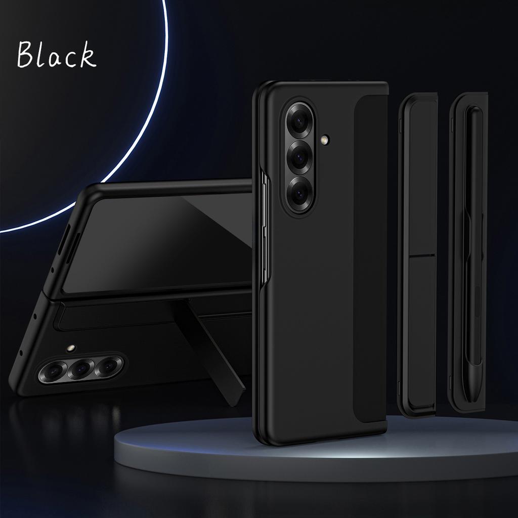 Cover Ultra Sottile Antiurto Per Samsung Galaxy Z Fold8 ultra 7 6 5 4 3 Custodia con Slot per Penna Con Vetro Protettivo per Schermo Custodia con Porta Penna
