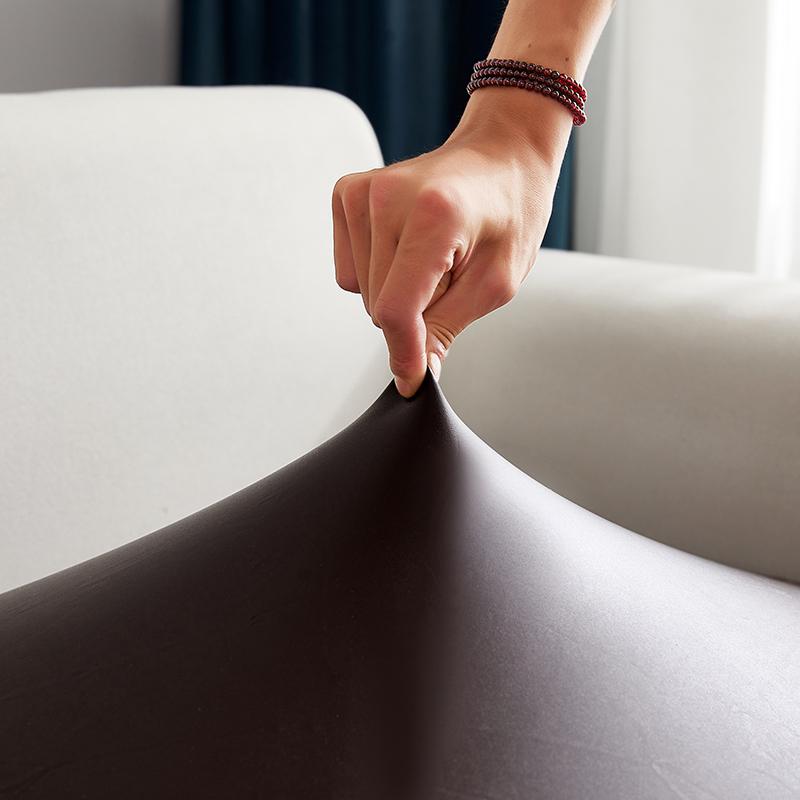 Kožená pohovka Potah polštáře sedáku Vodotěsný Potah křesla Natahovací Pratelný Prachotěsný Snímatelný Potah 1 /2 /3 /4místný chránič pohovky