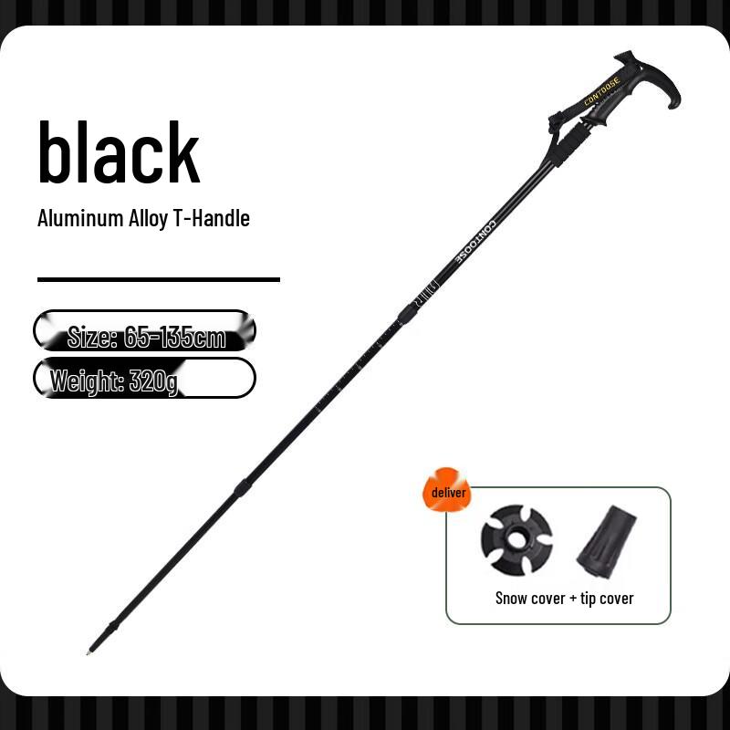 Outdoor Foldable Anti-Slip Trekking Pole