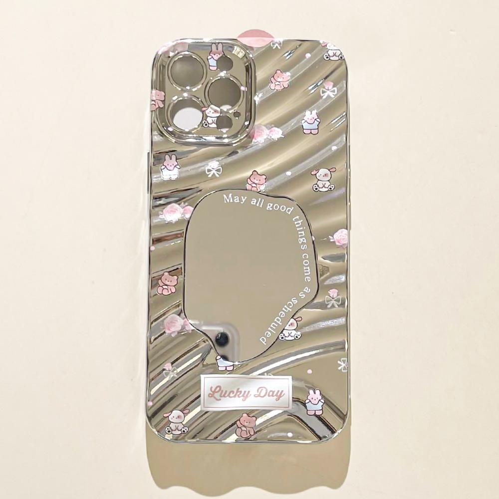 

Чехол-зеркало для макияжа для iPhone 11 13 16 Pro Max iPhone 14 15 12 13 Pro Max 16 Plus 13 Pro Samsung A55 A54 A15 A12 A52S A34 A14 A30S A53 A52 A50 Samsung A55 5G серебряный