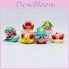 Cute Cartoon Beach Star Kirby Pvc Figure Cake Model Decoration Car Ornament 6cm