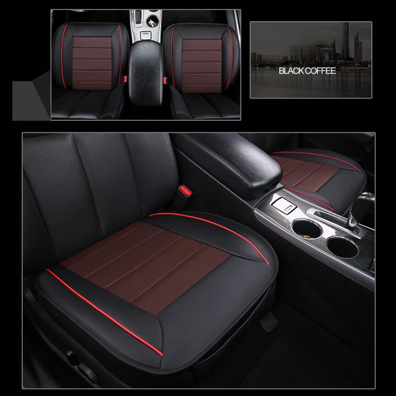Car Seat Cushion Multi-Color With No Backrest Breathable Pu Single Seat Cushion
