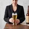 Zesílená sklenice na džus Vynikající vyřezávaná sklenice na ledovou kávu Nápojové sklo Pivní korbel Grilování