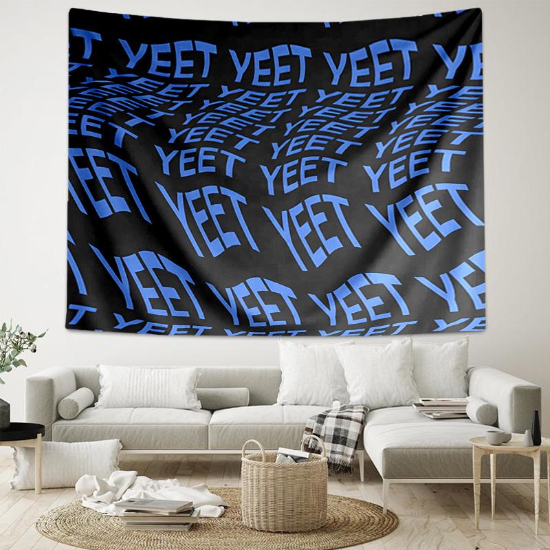 1pc Jey Uso Yeet Tapestry, Living Room, Bedroom, Office, Party Decor, Ideal Festive Gift