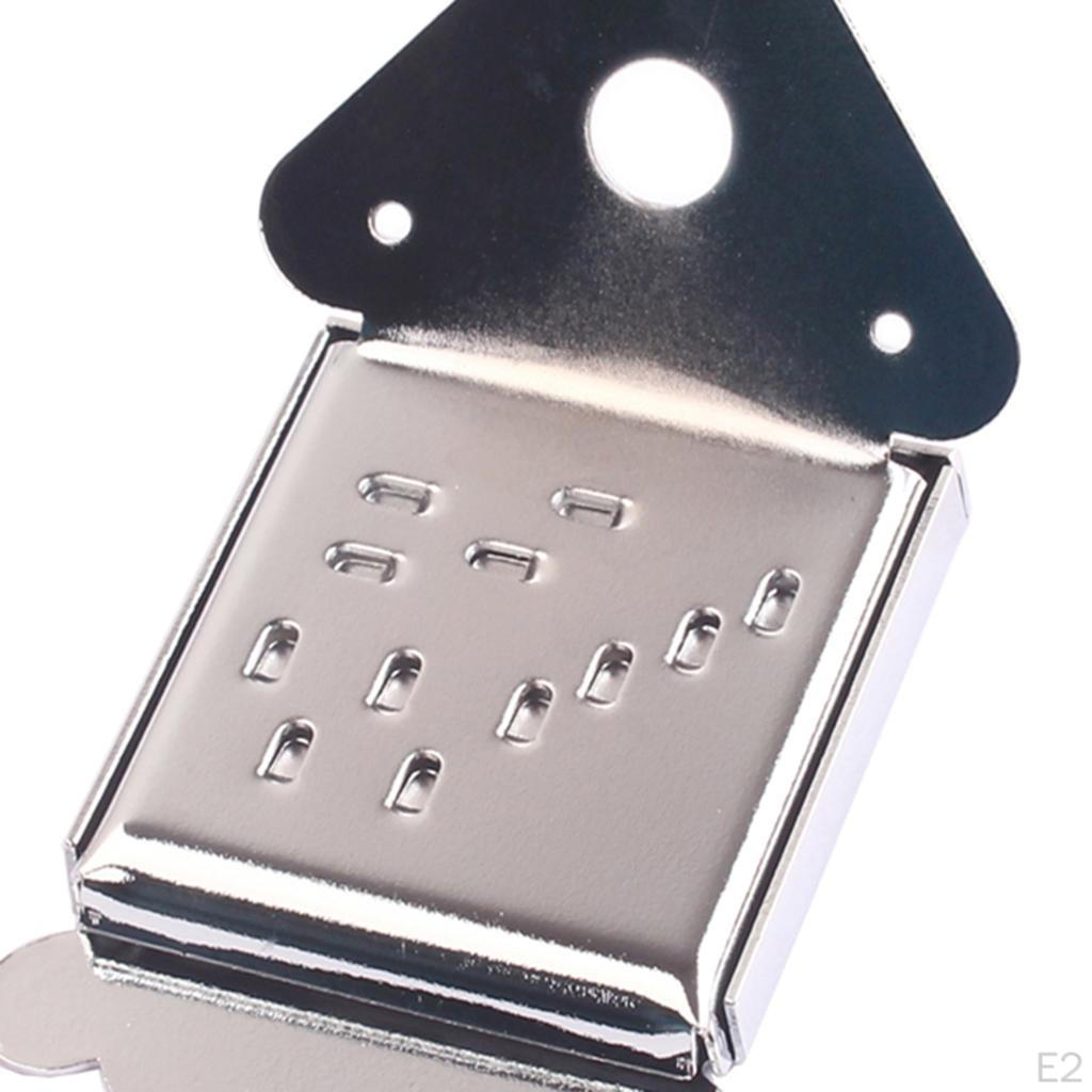 Mandolin Triangle Tailpiece Screw 6 Strings Box Guitar