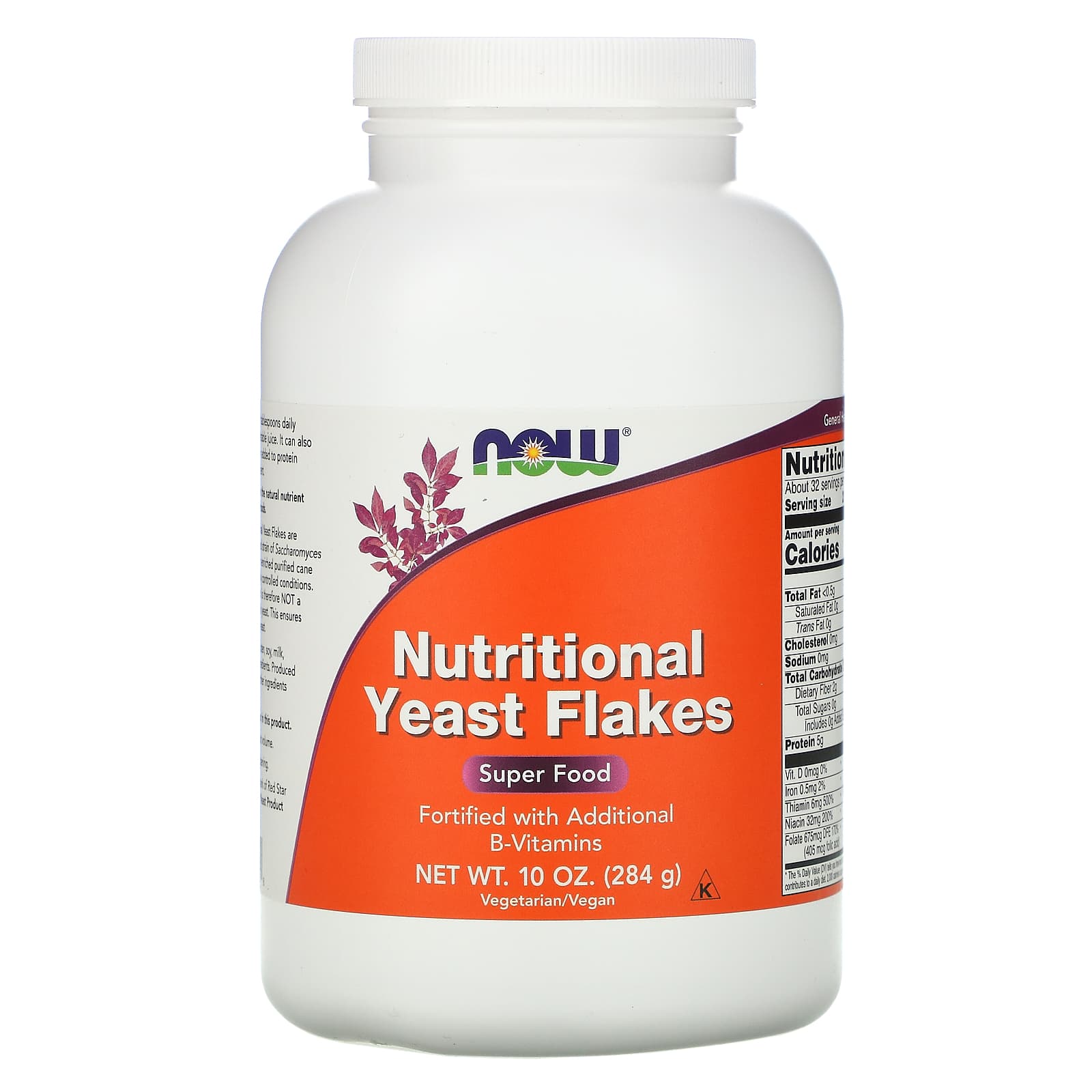 

Nutritional Yeast Flakes, 284G(10Oz)