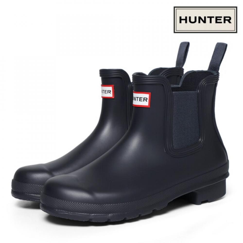 Hunter Original Chelsea Rain Boots Navy