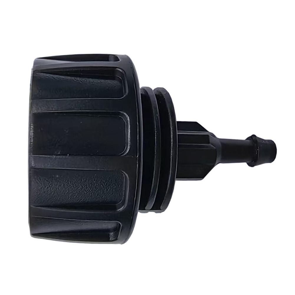 High Quality Practical Useful Hose Adapter Connectors Accessories Black For Drip Irrigation Tubing Garden Parts