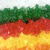 200PCS 1x1 Transparent Clear Colorful Bricks Flat Tile Smooth Building Blocks DIY Educational Creative Parts Toy for Kids 3070