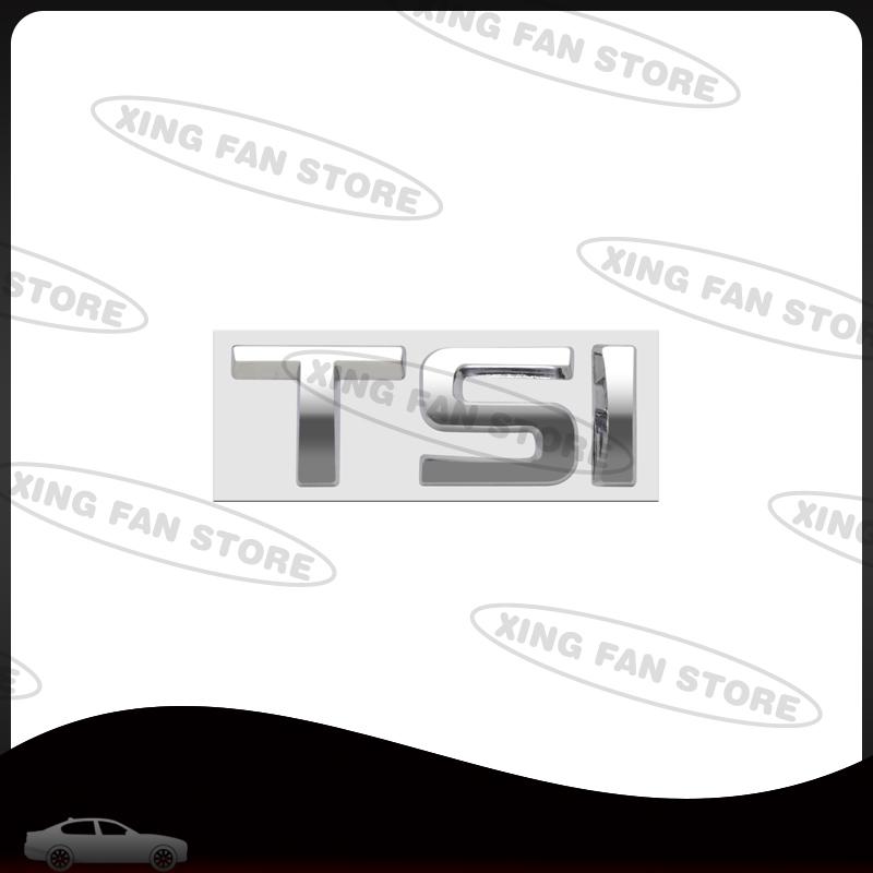 yngcr0 Auto Styling TSI Emblem Car Rear Trunk Badge Decal Body Sticker For Skoda Octavia 3 2 Superb Karoq Fabia Yeti Kamiq Accessories