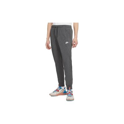 Sportswear Club Solid Color Drawstring Casual Cuffed Knit Joggers Men Bottoms Gray BV2762-071