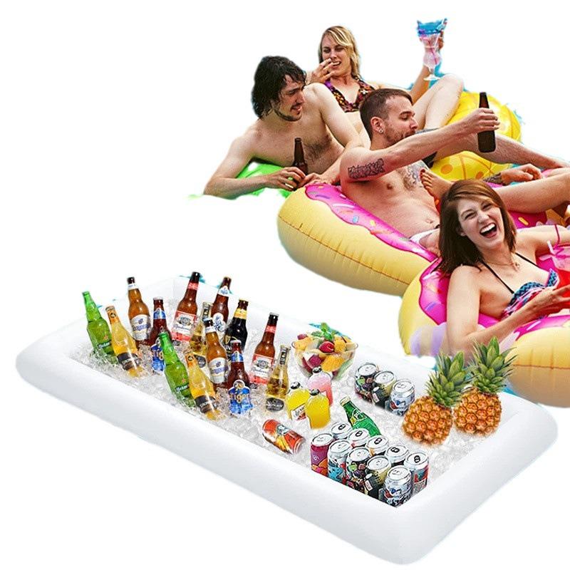 Inflatable Ice Bar for Chilled Beverages and Water Parties