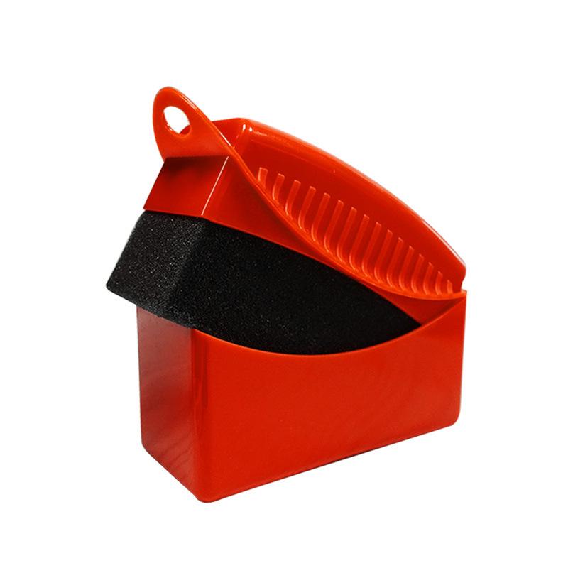 Car Tire Wheel Cleaning Brush Sponge for Car Cleaning Tire Brushes Tool Foam Auto Wash Wax Polish Tyre Cleaner Sponge Pad Tools