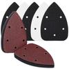Mouse Sander Sandpaper: Mouse Sanding Pads 5 Holes Triangle Sanding Pads,5 Pcs 40 Mesh Sandpaper + 80/120/180/240 Mesh Sanding Paper